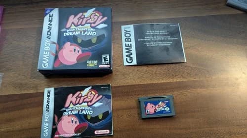 Kirby: Nightmare in Dream Land (2002) - Nintendo Game Boy Advance - CIB