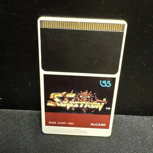 Sinistron Turbo Grafx -16 HuCard 1990