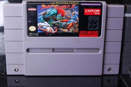 Street Fighter II Turbo (Super Nintendo SNES, 1992) Authentic Tested And Working