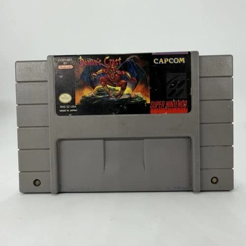 Demon's Crest (Super Nintendo Entertainment System, 1994) Cartridge Only