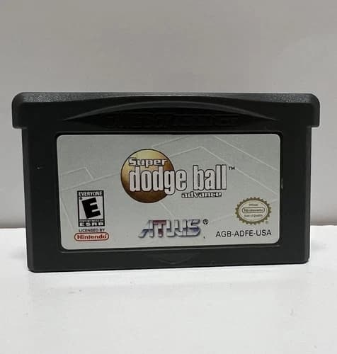 Super Dodge Ball Advance Cartridge Only Nintendo Gameboy GBA- Tested