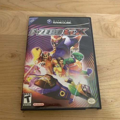F-Zero GX Black Label Nintendo Gamecube COMPLETE CIB Great condition
