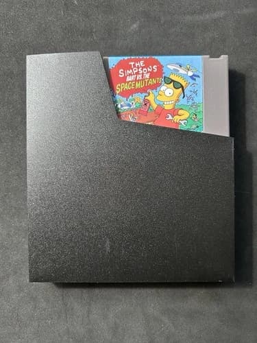 The Simpsons: Bart Vs The Space Mutants Nintendo NES - Cleaned - Tested