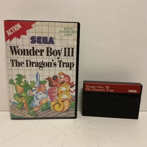 Wonder Boy III The Dragons Trap Sega Master System - Free Post