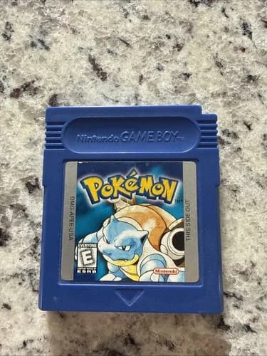 Pokemon Blue Version (Game Boy, 1998)