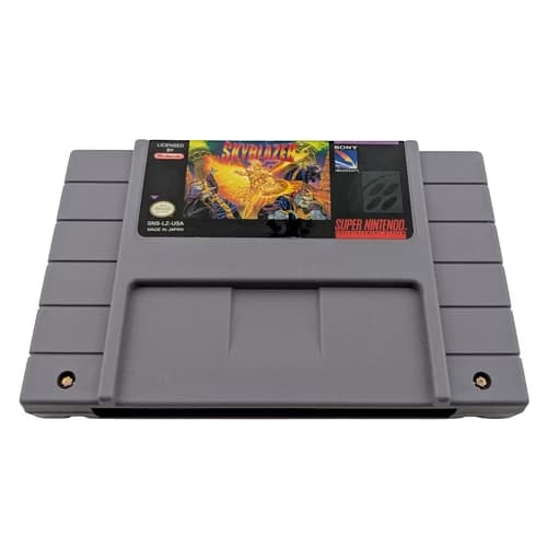 SKYBLAZER SNES SUPER NINTENDO VIDEO INCLUDED 1994 AUTHENTIC OEM TESTED