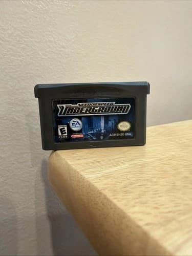 Need for Speed Underground (Nintendo Game Boy Advance GBA, 2001) - Tested