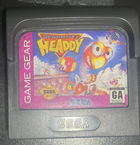 Dynamite Headdy - Sega Game Gear - Treasure - Good Condition
