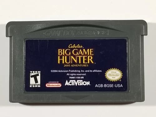 ¤ Cabela's Big Game Hunter ¤ (Game Cart) Good! Nintendo Gameboy Advance GBA OEM