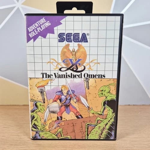 Ys: The Vanished Omens Sega Master System Adventure Role-Playing Video Game CIB