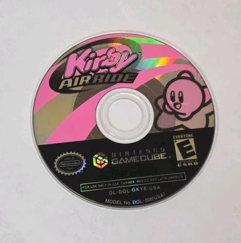 Kirby Air Ride (Nintendo GameCube, GC, 2003) Game Disc Only - Tested