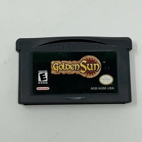 Golden Sun (Nintendo Gameboy Advance, 2002) Authentic Cartridge, Tested!