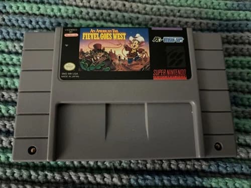 American Tail: Fievel Goes West (Super Nintendo Entertainment System, 1994)