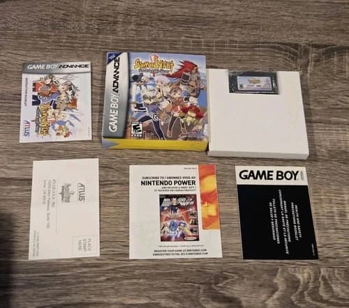 Summon Night: Swordcraft Story Nintendo Game Boy Advance GBA CIB Complete