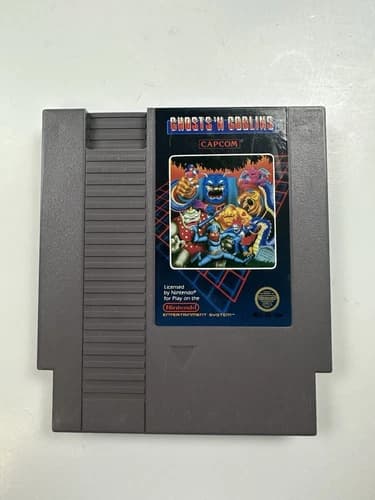 Nintendo NES - Ghosts ‘n Goblins Capcom- Cartridge Only - Tested