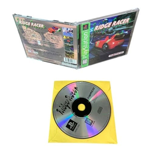 Sony PlayStation 1 PS1 CIB COMPLETE TESTED Ridge Racer GH CF S