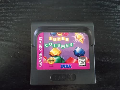 Super Columns for Sega Game Gear GG Cart Great Shape