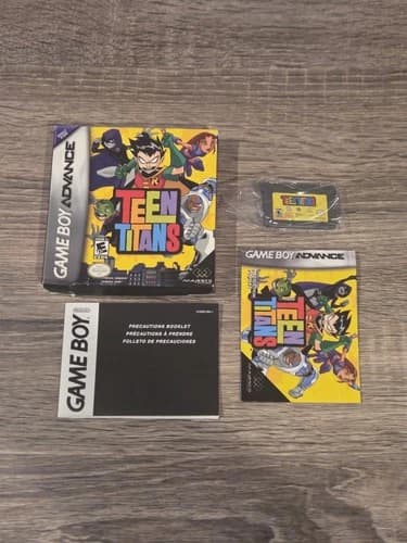 Teen Titans Gameboy Advance GBA **CiB** Great Condition Complete