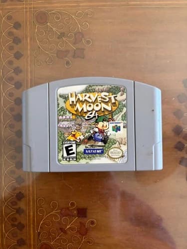 Harvest Moon 64 Nintendo N64 1999 Game Cartridge Only Authentic tested
