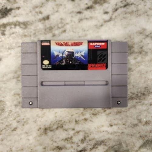 UN Squadron SNES Super Nintendo Authentic Game Cartridge