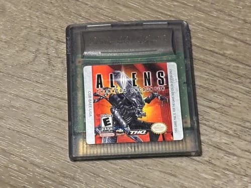 Aliens Thanatos Encounter Nintendo Game Boy Color Cleaned & Tested Authentic