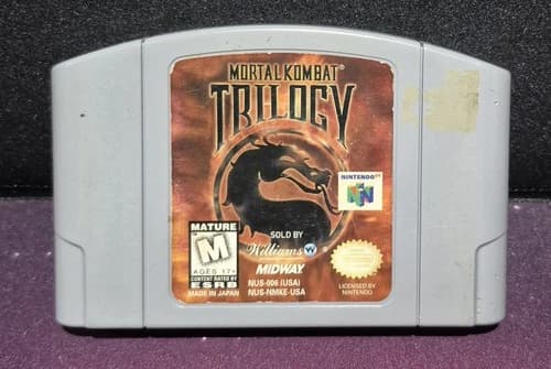 Mortal Kombat Trilogy - Nintendo N64 Cartridge *Tested & Working*