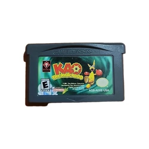 Kao the Kangaroo (Nintendo GameBoy Advance, GBA) Game Cartridge Only