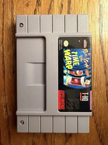 Ren & Stimpy Show: Time Warp (Super Nintendo SNES, 1994)