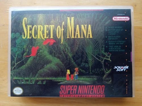 Secret of Mana Very Good Condition - Tested - SNES