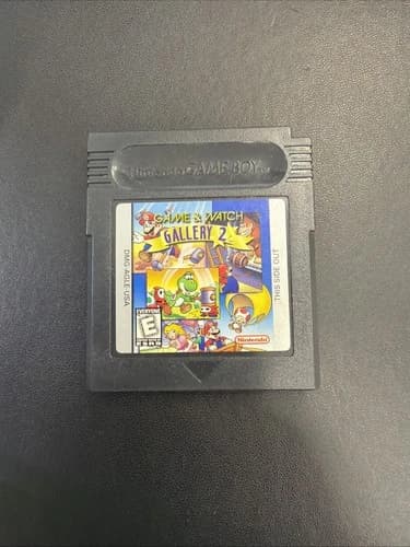 Nintendo Gameboy GAME AND WATCH GALLERY 2 Game Genuine Tested & Working