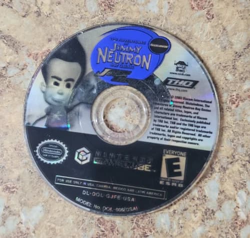 Adventures of Jimmy Neutron Boy Genius: Jet Fusion (Nintendo GameCube, 2003)