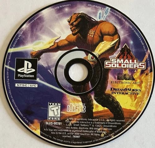 Small Soldiers (Sony PlayStation 1, PS1) DISC ONLY | NO TRACKING | M2119