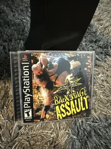 WCW Backstage Assault PlayStation 1 PS1 CIB Complete