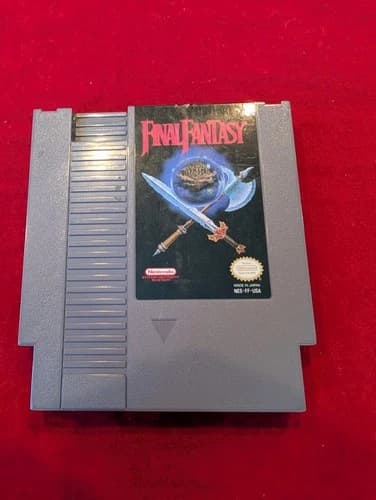 NES Nintendo Final Fantasy Game Cartridge 1985