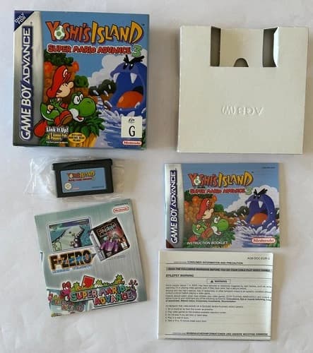 Yoshi's Island: Super Mario Advance 3 - Nintendo Game Boy Advance - Complete GBA