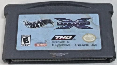 Nintendo Gameboy Advance Hot Wheels Velocity X TESTED CART ONLY Free Shipping!