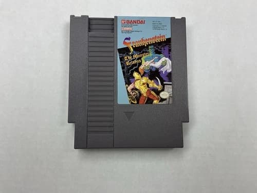 Frankenstein: The Monster Returns (Nintendo, NES) Authentic - Cleaned & Tested