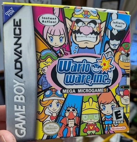WarioWare, Inc Mega Microgames! COMPLETE in great shape | Game Boy Advance 2003