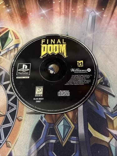 Final Doom (Sony PlayStation 1, 1995) PS1 Disc only
