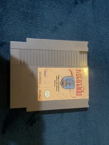 Nintendo NES Faxanadu Nintendo Entertainment System Authentic Cartridge Only
