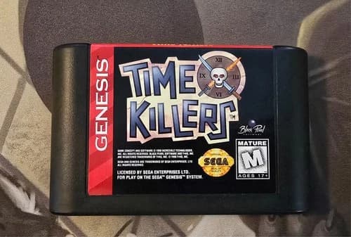 Time Killers Sega Genesis Cartridge Only