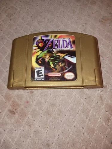 Nintendo The Legend of Zelda: Majora's Mask (N64, Zelda Series) Gold Edition