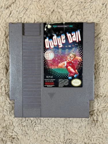 Super Dodge Ball NES Nintendo Authentic Vintage