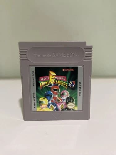 Mighty Morphin Power Rangers (Nintendo Game Boy, 1994) Authentic Tested Working