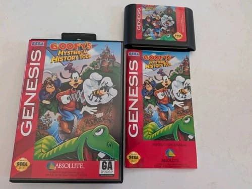 Goofy's Hysterical History Tour (Sega Genesis, 1993)