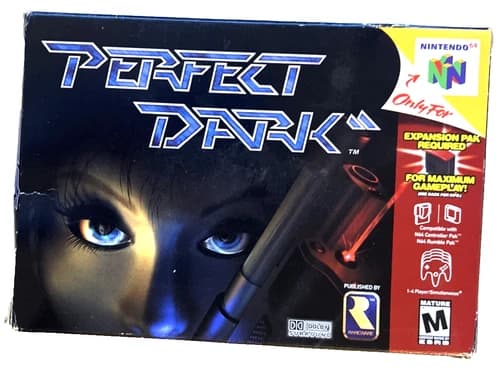 Perfect Dark Nintendo 64 N64 CIB Great Condition Shooter Adventure RARE