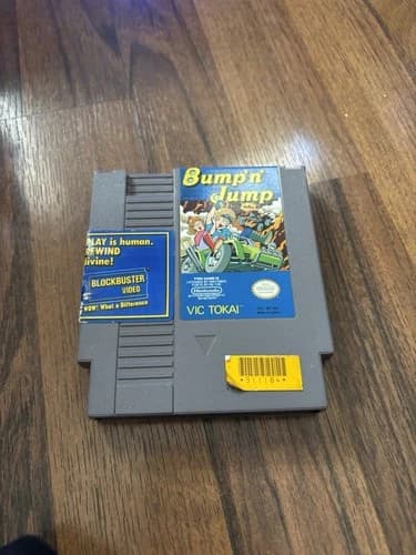 Bump N Jump - Authentic Nintendo NES Game Cartridge Only Tested And Working