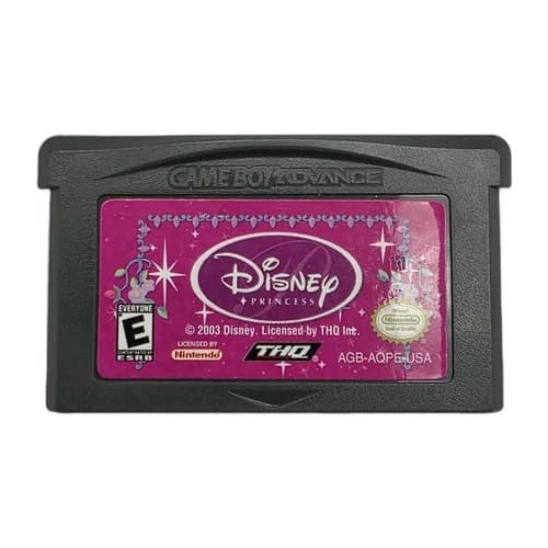 Nintendo Gameboy Advance Disney Princess Game Tested
