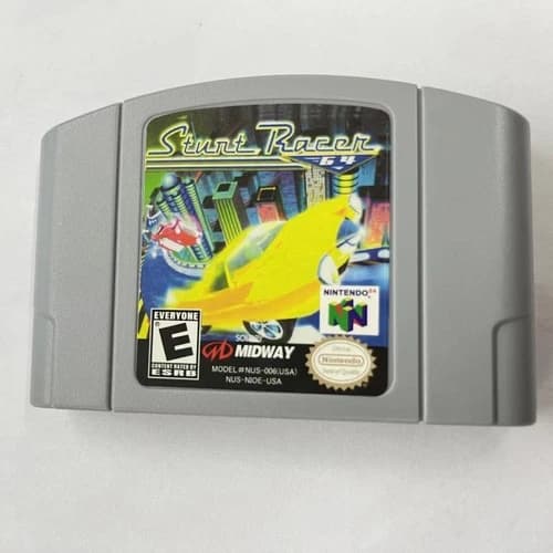 Stunt Racer 64 - Nintendo 64 (N64) Mint condition Exclusive release