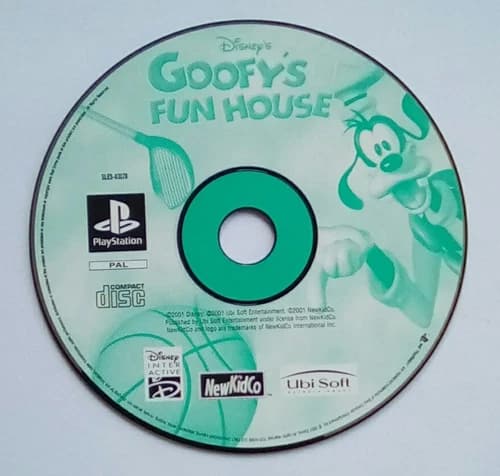 *DISK ONLY* Disney Goofy's Fun House Playstation 1 One PS1 PSOne PS